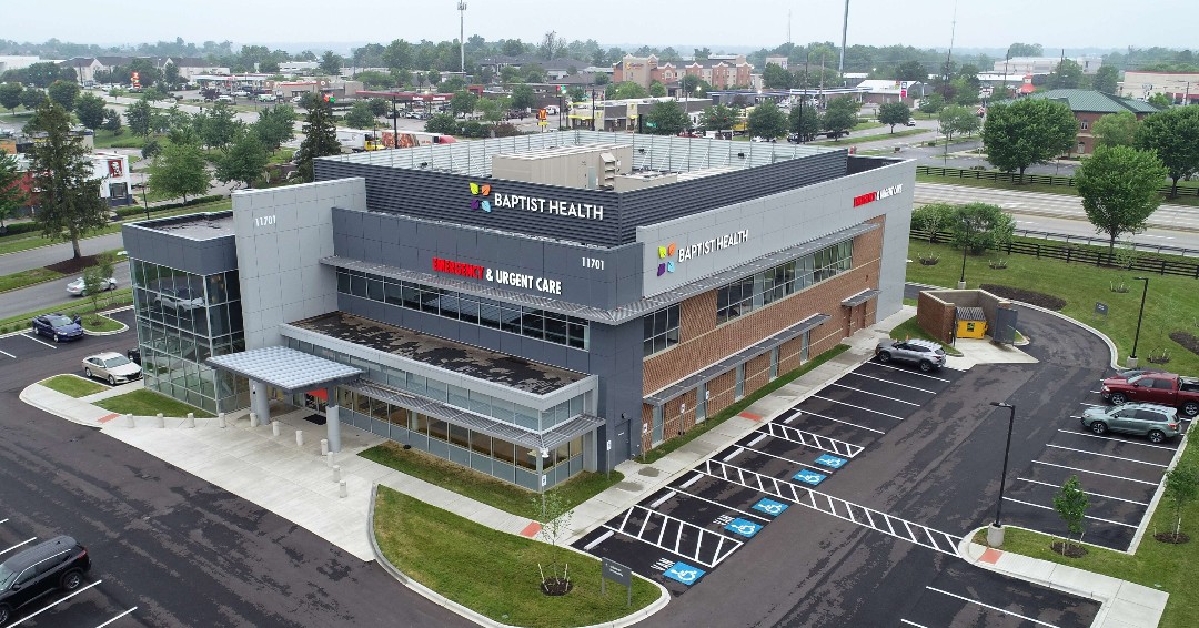WehrConstructor's tweet photo. Another finished project! 👏 We are beyond proud of our partnerships with @BHLouisville and @E4Harchitecture in completing the new 23,568 sf freestanding emergency department (first floor) and primary care clinic (second floor). #WEHRbuilds #WEHRcommunity #healthcare https://t.co/08DBbVCraY