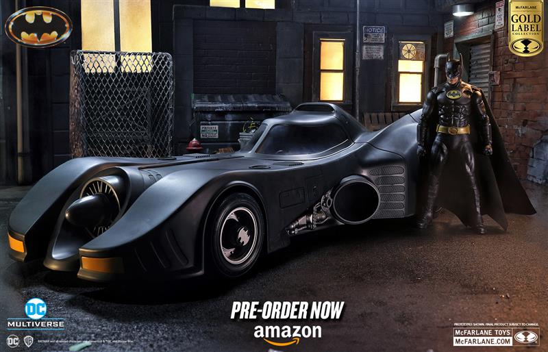 Batman™ &amp; Batmobile™ Gold Label 2pk.... 

Pre-orders are LIVE NOW exclusively at Amazon: bit.ly/BatmanBatmobil…

#McFarlaneToys #DCMultiverse #Batman #Batmobile #Batman89 #Amazon