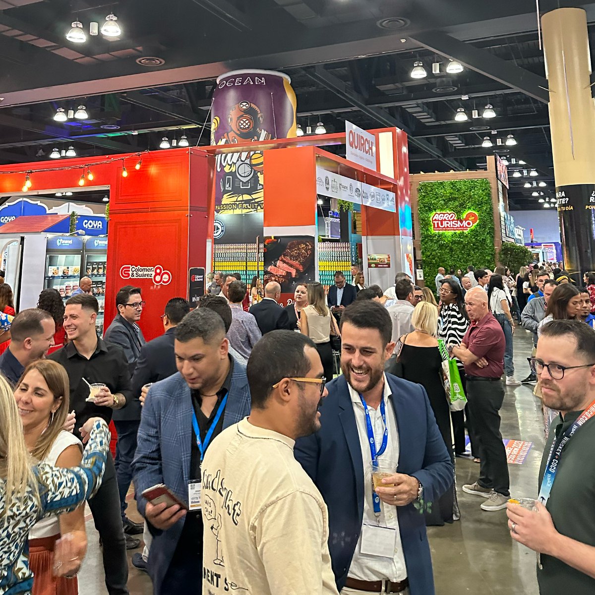 GuTradeM's tweet photo. ¡Que gran experiencia haber participado de @midapr &amp; Food Show 2023!👊🏻

Desde #GUTRADE pudimos presentar nuestras soluciones tecnológicas para el sector e intercambiar ideas con todos los asistentes.🤝

Acá te mostramos un resúmen de lo vivido en esta gran expo!👇 https://t.co/PBnqkXcF4i