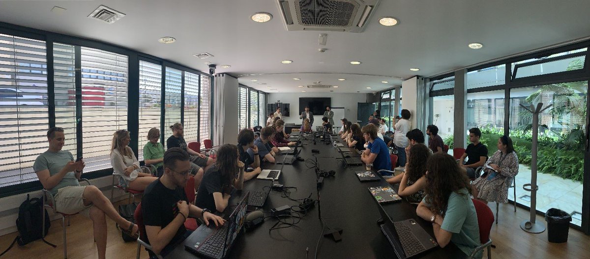 enisa_eu's tweet photo. Kick off of the final #TeamEurope bootcamp in Lisbon 🇵🇹. 

Last stop before the team flies to San Diego 🇺🇸 to participate at the 2nd International #Cybersecurity   Challenge final.

https://t.co/5SQ7rs4CEl #IC32023 #ENISA https://t.co/W7D93VdflN