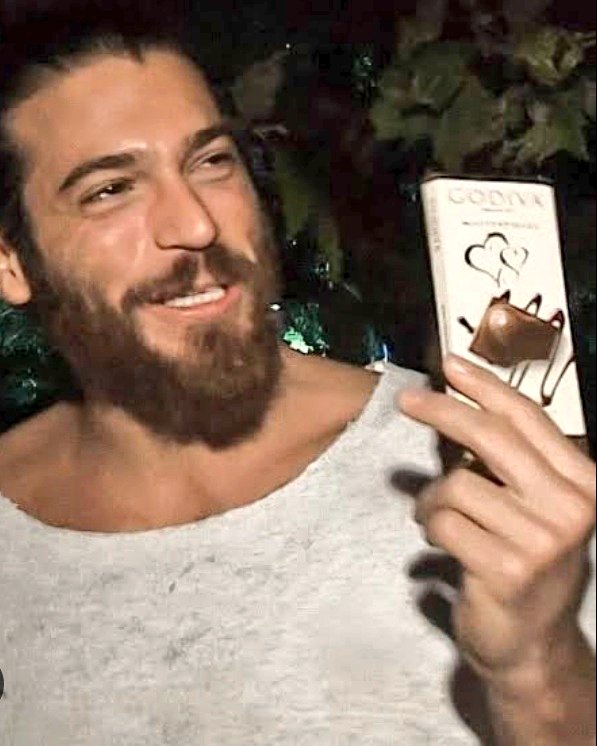 July 7 - İNTERNATİONAL CHOCOLATE DAY/WORLD CHOCOLATE DAY | Celebrate the rich history &amp; pure joy that it provides in our lives, allowing us to lose ourselves in a world of sweetness &amp; enjoy each delicious taste.
#CanYaman - Eating Chocolate 🍫