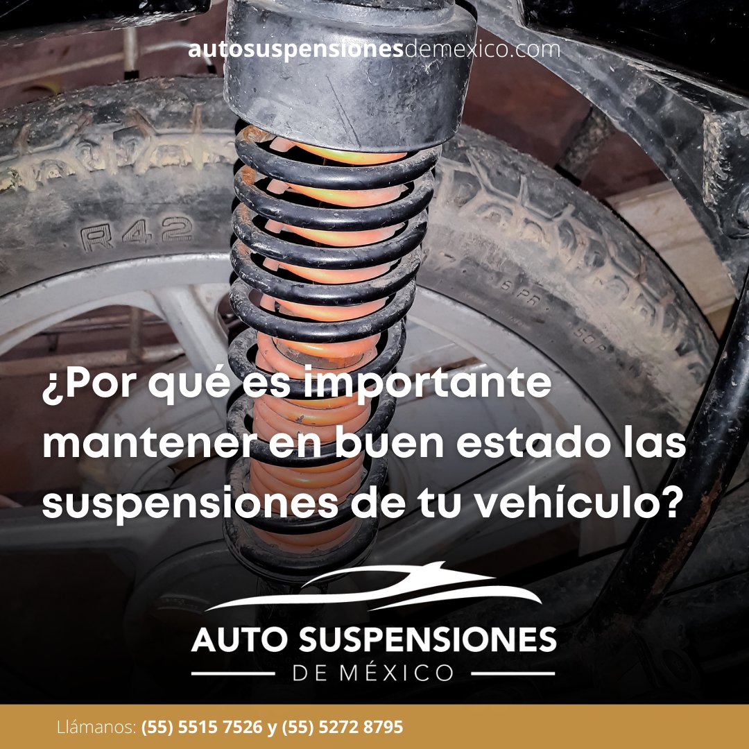 SuspensionesMX's tweet photo. Descubre la importancia de tener unas suspensiones en óptimas condiciones para garantizar la seguridad y el confort de tu vehículo.

📞 Llámanos: (55) 5515 7526 y al (55) 5272 8795

#AutoSuspensionesdeMexico #Afinaciónydeteccióndefallas #Suspensiones #MantenimientoVehicular https://t.co/CxeVnILsxq