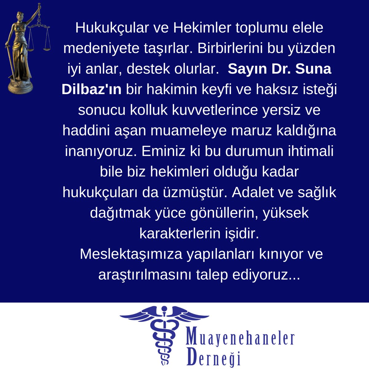 Muayenehaneler Derneği (@muayenehanelerd) on Twitter photo 