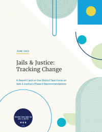 CCE_for_DC's tweet photo. In early 2022, our District Task Force on Jails &amp; Justice made 77 recommendations to improve DC's #criminaljustice administration over the next 10 years.

Our new progress report shows 47% have not been implemented - or have even begun to be implemented. https://t.co/JGHo4W3h5r https://t.co/CWzselp1Aa