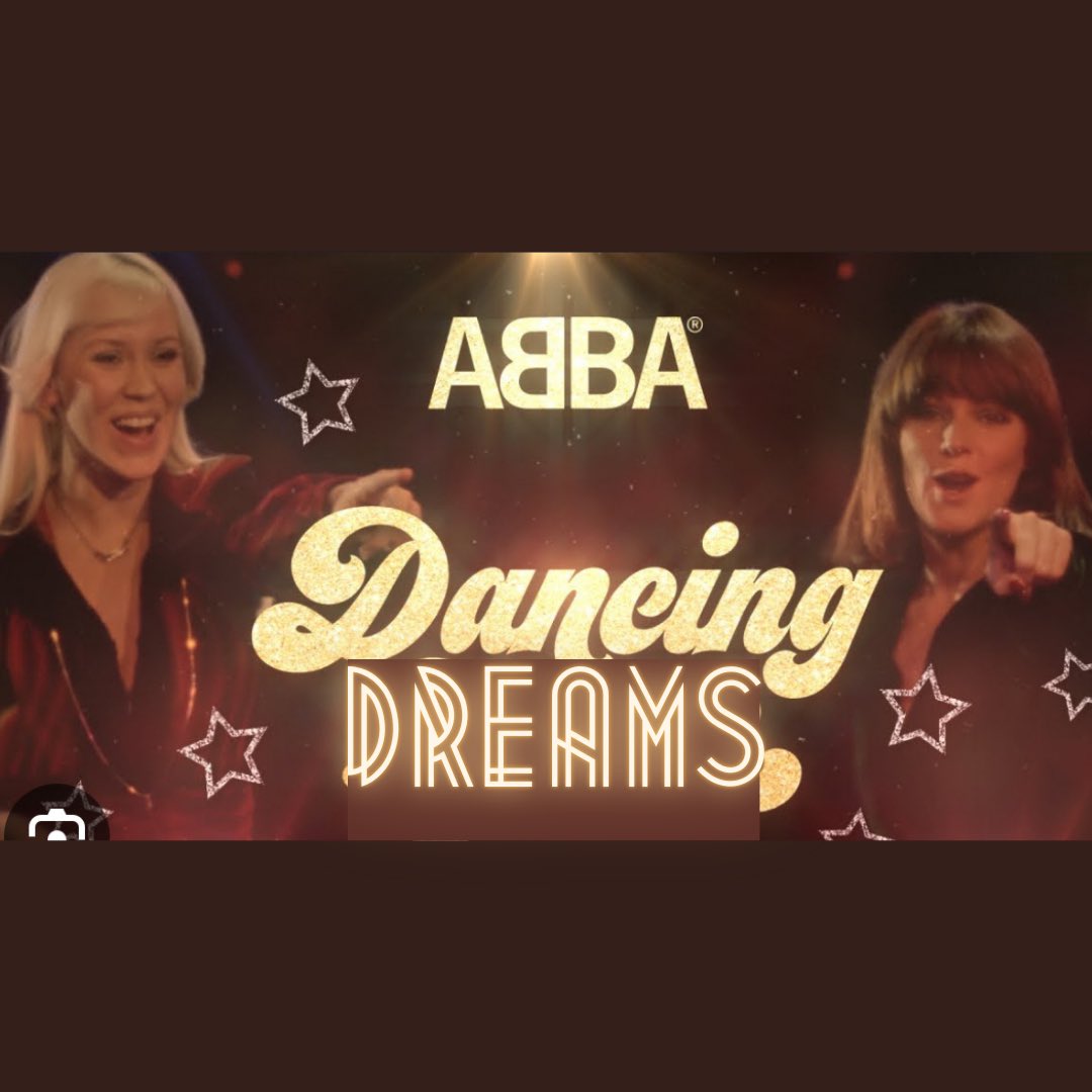 Just woke up from dancing in my dreams to ABBA’s ‘Dancing Queen’ except the lyrics were “Dancing Dreams”