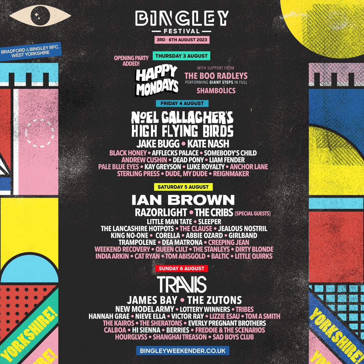 anchorlane's tweet photo. More festival news! We're excited to announce that we'll be joining the line up for #BingleyFestival on Fri 4th August 2023. Tickets are available now from ๐ https://t.co/rd1uUohOZv
#Bingleyweekender #AnchorLane #callthisareality @BingleyWeekend @onpointtouring @nohalfmeasures https://t.co/5Ttg7d5Wm2