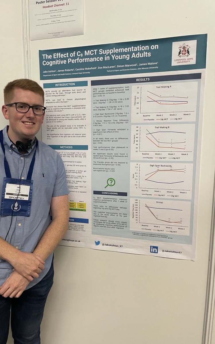 JakeAshton_97's tweet photo. Great experience presenting some of my PhD work at the ECSS conference in Paris 😃

@E_C_S_S #ECSS2023 @LivHopeSHSS https://t.co/E6jZZKsmkF