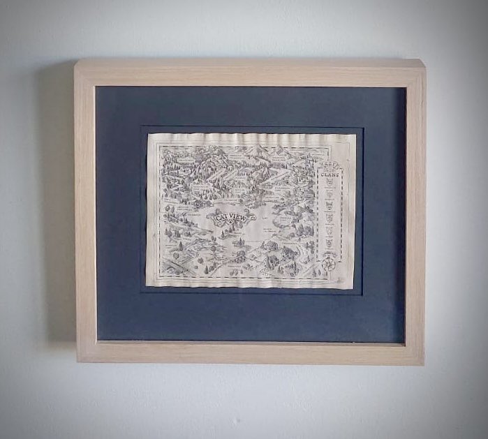 cave_framing's tweet photo. We recently framed these 2  beautifully created maps from the world of #warriorcats …written by #erinhunter #erinhunterwarriorcats Float mounted and box framed in mid tone oak wood frame. For framing, call us on 07835 531791 #pictureframing https://t.co/jzCfWpr363