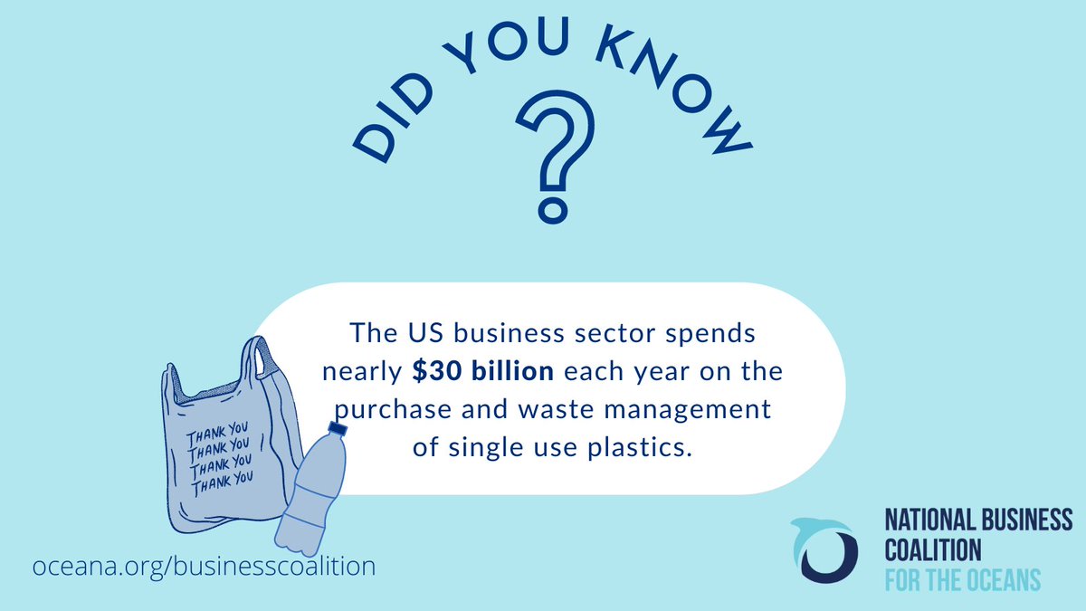 It’s #PlasticFreeJuly! We all know plastic is bad for the environment, but did you also know it’s bad for business?

#BreakFreeFromPlastic #HealthyOceanEconomy #PlasticFreeSeas