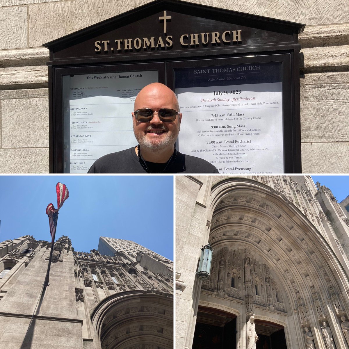 We sang here too! Melisma NYC Tour 2009! St Thomas 5th Ave