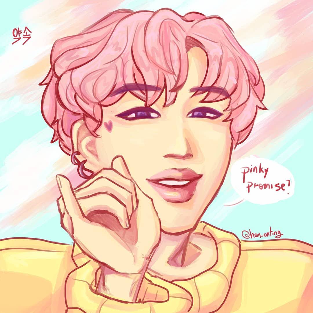 han_arting's tweet photo. @ArtPseu thank youuu! i love the pink &amp; yellow combo! https://t.co/CvjdFMN6UB