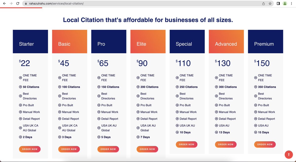 Our Old Client let me submit more new 250 UK Local Citations for his business. 🤑

If you are interested in this service, please let me know and I will be happy to provide more information.

#LocalSEOExperts

#BoostYourLocalVisibility

#LocalBusinessSEO

#DominateLocalSearch