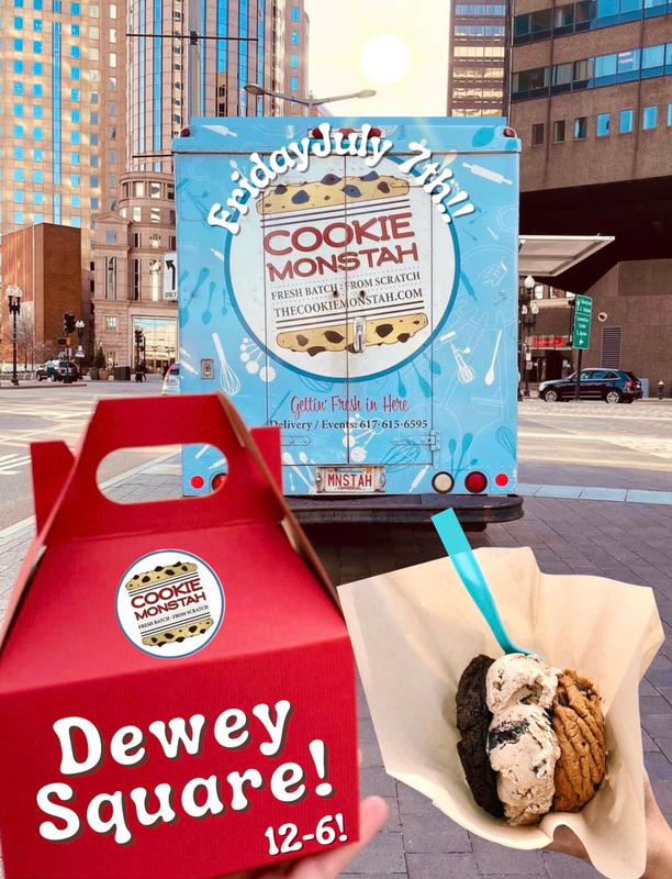 ☀️It’s a Beautiful Friday Boston! The Truck is at Dewey today &amp; you know you want some Cookies! We’ll be at the Greenway Carousel Saturday &amp; Sunday too! Can’t make it into Boston? Stop by one of our 6 Bakeshops!

tap👇🏼for Bakeshop online ordering!
thecookiemonstah.com