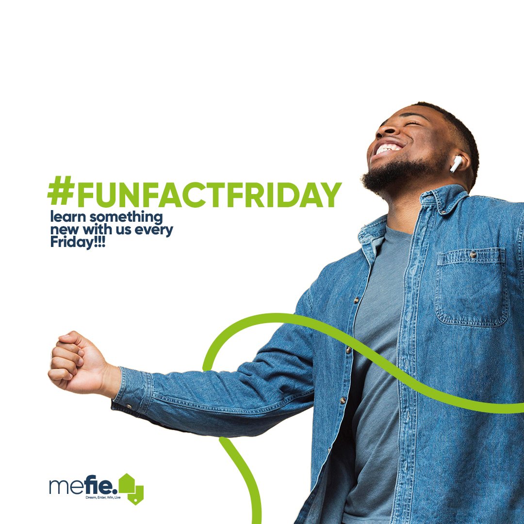 It’s #funfactsfriday with @MeFieno1!!! Learn something new with us every Friday! Connect us on all platforms;
Facebook - Me_fie_
Instagram- @me_fie_
TikTok- mefieno1
#mefie #prizedcompetitions #funfactfriday