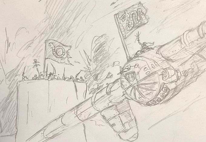 クシャナ様の戦旗だァ!!
殿下がわれわれの元に帰って来てくださった!!
クシャナ殿下万歳!! 
