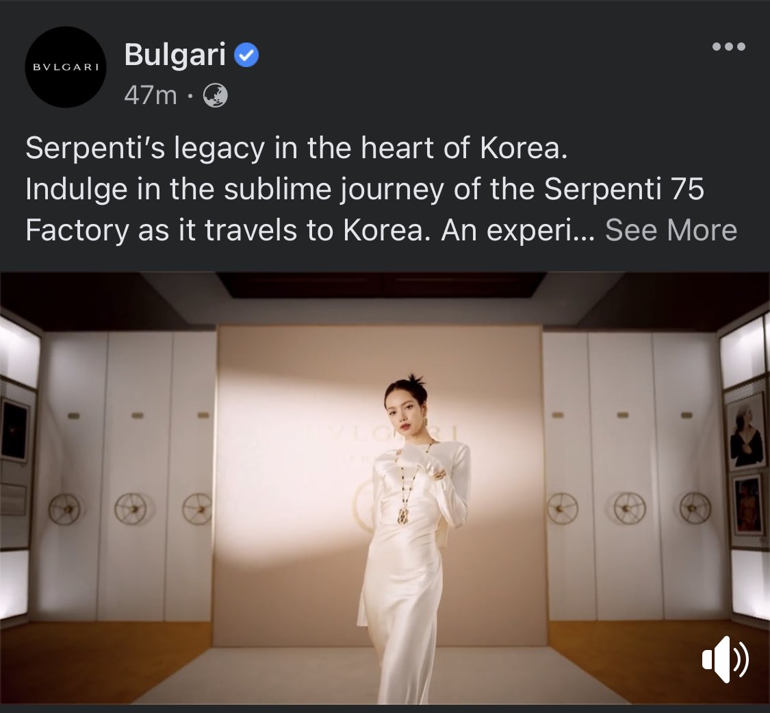 .@Bulgariofficial facebook update: 

- please engage ⬇️

🔗 facebook.com/48981224962/po…

LALISA BULGARI SERPENTI
#LISAatSerpentiExhibition 
#LISAxBulgariSerpenti75
#LISAXBVLGARI