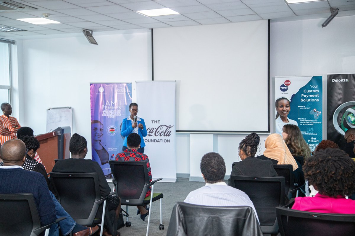 WIAPhilanthropy's tweet photo. 📸 Back to images of the 4-day-#bootcamp of the #JAMIIFemmes program in Nairobi, #Kenya! 🇰🇪 @HonorisUni @TouchbyInTouch @DeloitteFrance https://t.co/W5HzwGtFZM