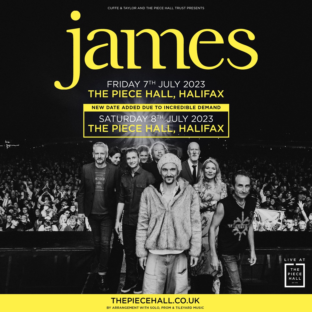 Over 30 years after their first show here, Indie legends <a href="/wearejames/">James</a> return tonight for a headline show with support from <a href="/JamieWebster94/">Jamie Webster</a> and <a href="/tomasmithmusic/">TOM A SMITH</a>.

Gates open at 6pm. You can find all the essential info here ➡️ ow.ly/i5XP50P2KWE