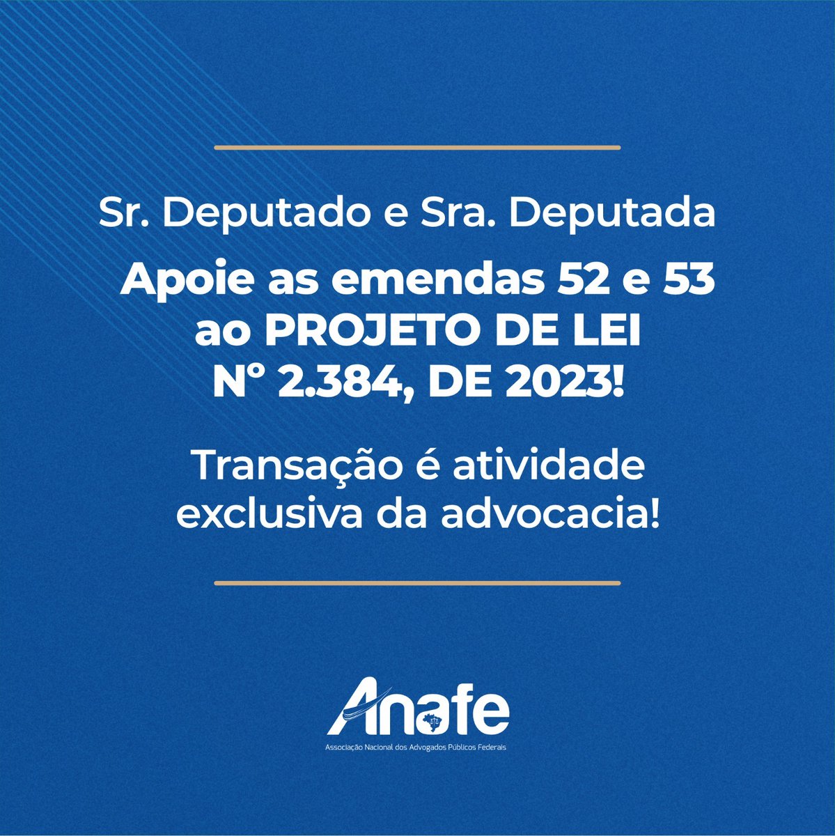 A União não pode assinar renúncia sem um advogado público.
Senhor Deputado, apoie as Emendas 52 e 53 ao PL 3.384 do CARF. 
#transaçãoÉnaAGU