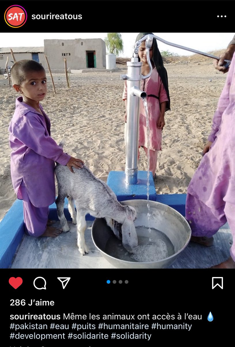 chirae_'s tweet photo. Selem Aleykoum wa rahmatullah wa barakatuh, j'aimerais vous parler de l'association Sourire à tous (SAT) qui réalise de nombreuses actions humanitaires.

Vous pouvez y participer et une fois le projet terminé , vous recevez les preuves de sa réalisation.

https://t.co/09U3MWCpbP https://t.co/KdCumj1Fsf