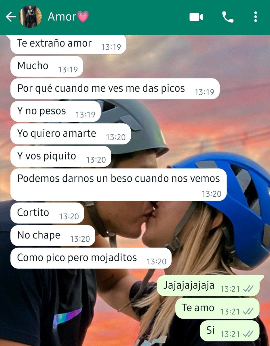 Lo amo jajajajaa es un bebé🥹🥹😍 estuve llenandolo de besos ayer lpm