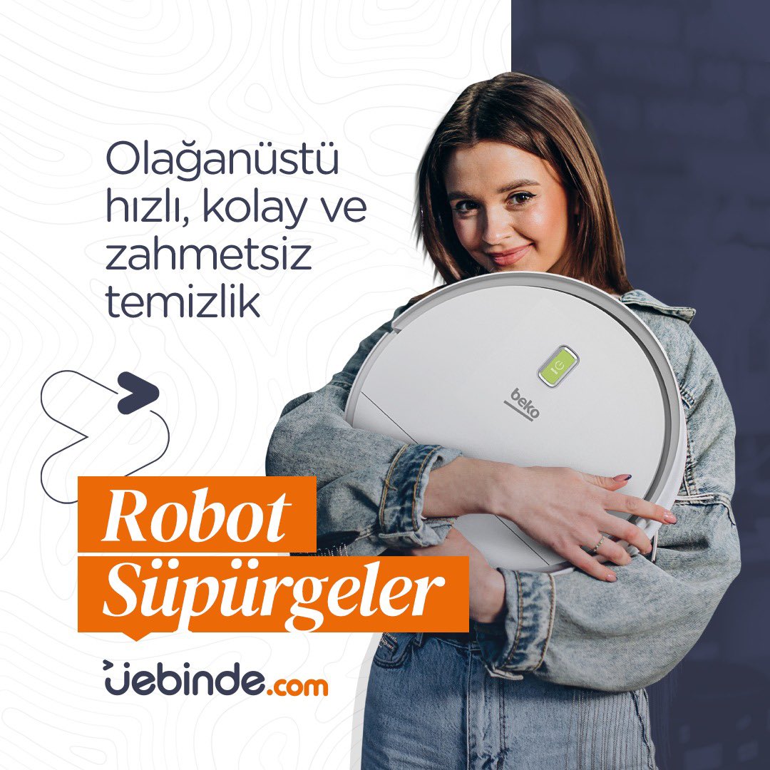 jebinde's tweet image. Olağanüstü, hızlı, kolay ve zahmetsiz temizlik. İhtiyacın olan Robot Süpürgeler de şimdi Jebinde!

#robotsüpürge #beko #jebinde