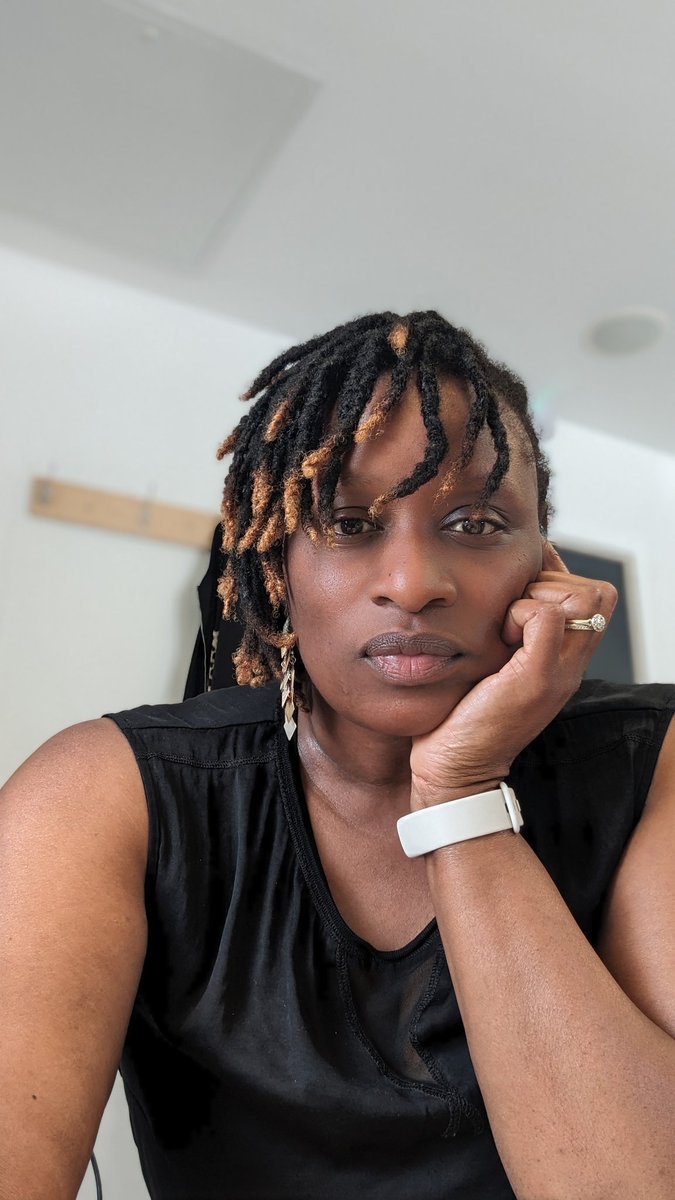 As Black African Deputy Headteacher  I have always expressed my culture through my clothes and hair. From braids of all lengths to my locs now. My hair is appropriate and professional.