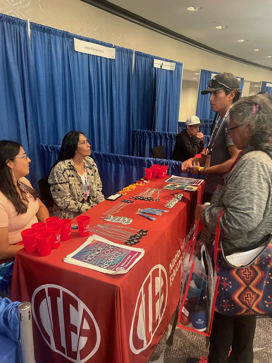 Thank you @UNITYInc76 for having us at their 2023 National Conference in Washington, DC! It was wonderful to come together to discuss supporting our Native students. We look forward to seeing you all again at our convention this fall in Albuquerque, NM! #NativeEd