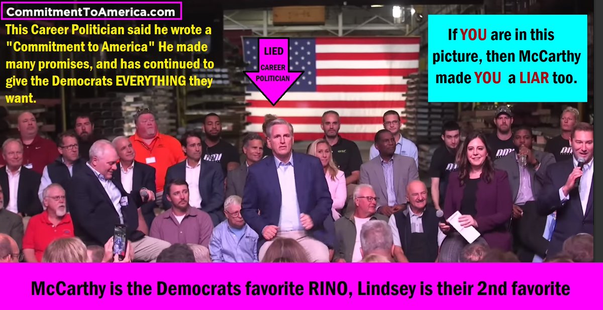 sshep_99's tweet image. @RepMattGaetz @laurenboebert @Jim_Jordan @mtgreenee ...ANY @GOP member that is NOT
a RINO. @HouseGOP @SenateGOP @GOPoversight @JudiciaryGOP  @TexasGOP 

#RemoveMcCarthyNow
McCarthy IS NOT working for the American People