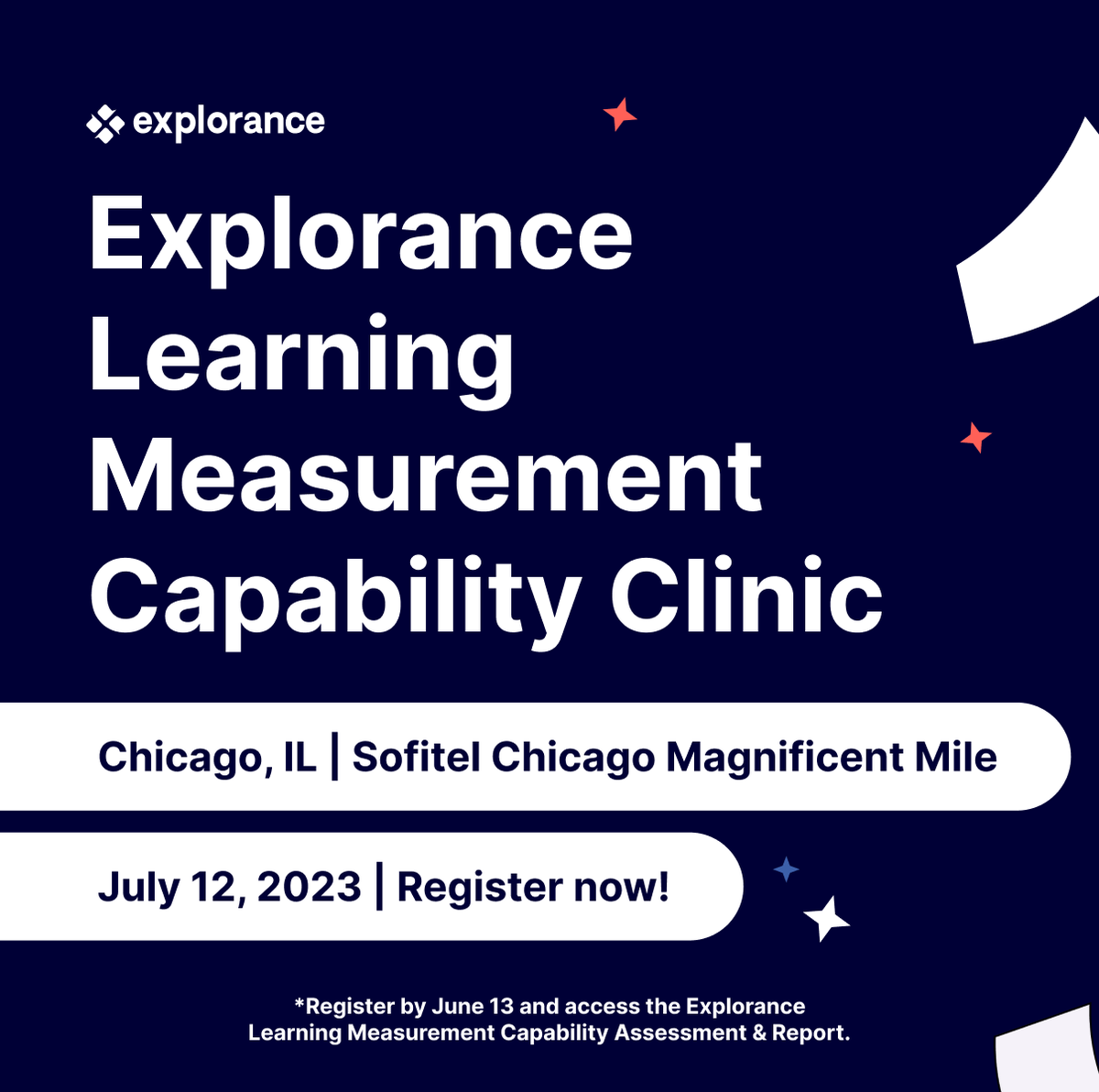 explorance's tweet image. 🚨Next week, assess your capabilities with learning measurement, avoid random acts of data collection, and start building a Learning Measurement culture. Join leading experts at the Explorance LMC Clinic in Chicago – hubs.la/Q01X0wHQ0

#PeopleInsight #LearningMeasurement