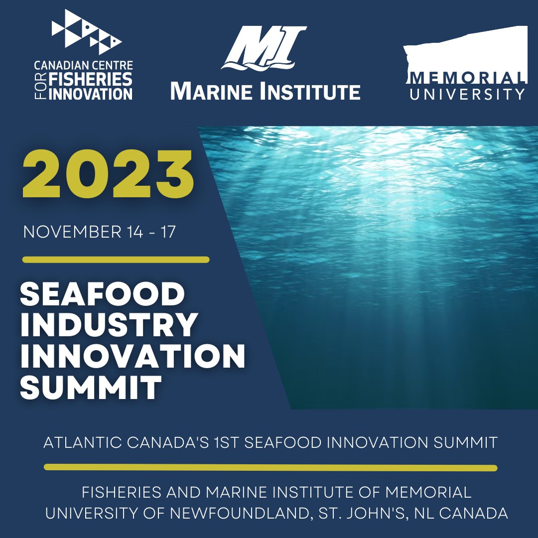 marineinstitute's tweet photo. A new collaborative platform for exchanging ideas about automation, digitization, innovation, by-product valorization and the Blue Economy. Contact Keith.Hutchings@mi.mun.ca or Heather.Burke@mi.mun.ca for exhibition and sponsorship opportunities https://t.co/cPj6AcrOVh