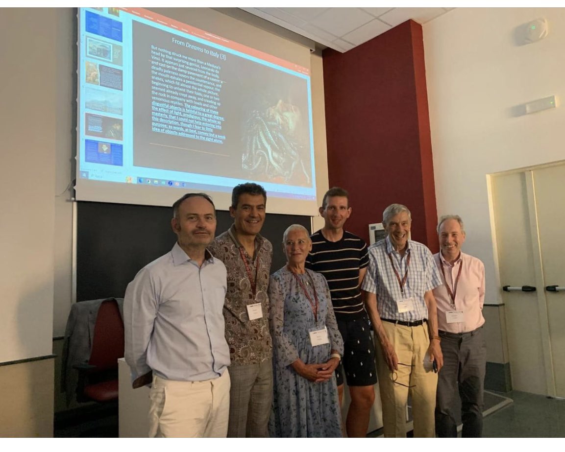 LewisWalpoleLib's tweet image. Delightful to see the LWL community of scholars in #ISECS2023. Longtime friends of the LWL Marion Harney &amp;amp; Stephen Clarke (member Board of Managers) &amp;amp; @PeterNLindfield (Fellow ‘10, ‘15) participated in the Beckford Round Table (226). Thanks, Marion, for the photo!
@YaleLibrary