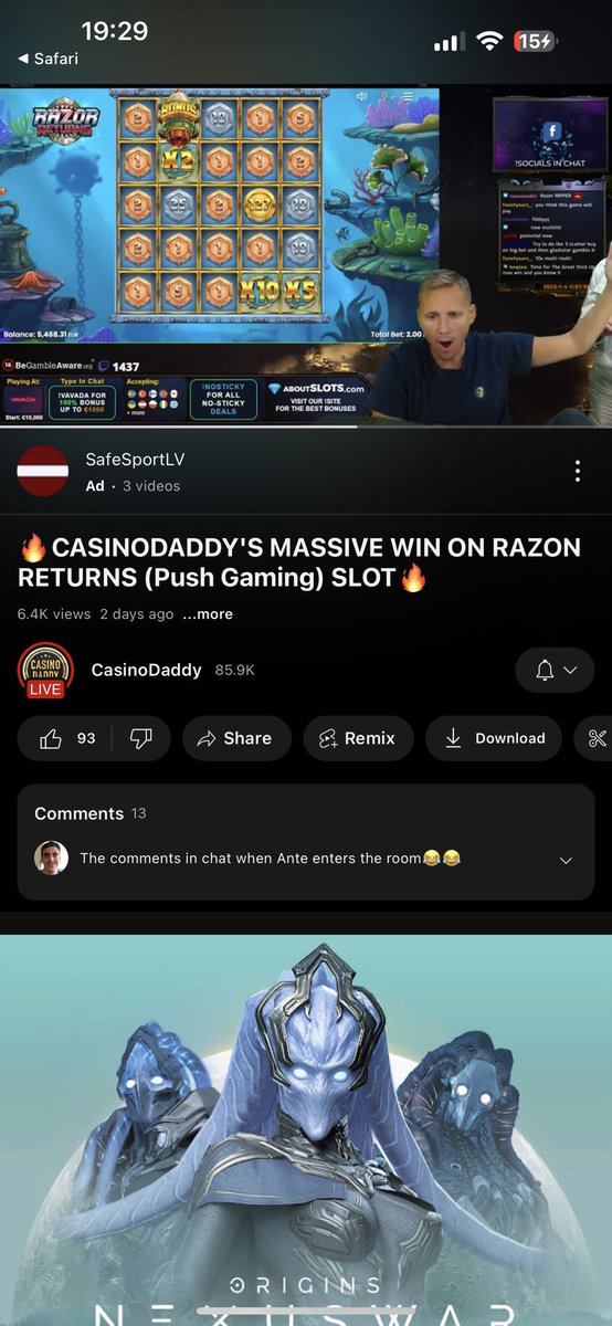 dexteriits's tweet photo. @casino_daddy Woo https://t.co/PQROXkua7j