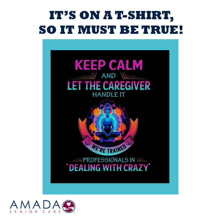 Amada caregivers are resilient, resourceful and relentless when it comes to caring for seniors. #bestcaregivers #seniorcare #strongenough #jobs