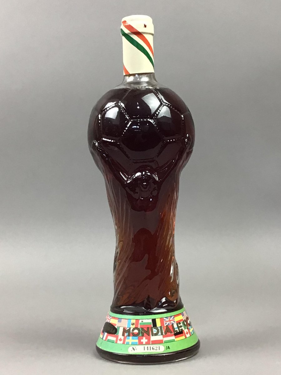 This is a bottle of 'Mondiale 90', a wine made specially for the