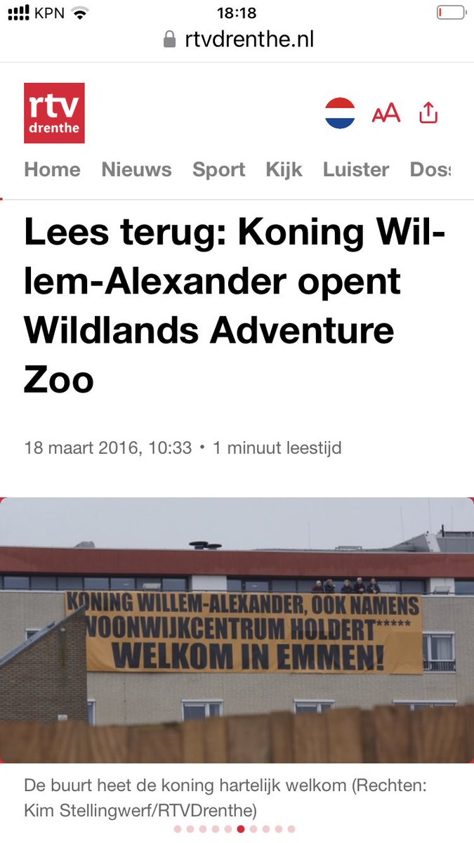 💛 fantastisch nieuws de koning komt weer naar Emmen! 18-3-2016 🔜27-4-2024 hopelijk nu een klein bezoekje aan ons 🧡 <a href="/RTVDrenthe/">RTV Drenthe</a> <a href="/NOS/">NOS</a>