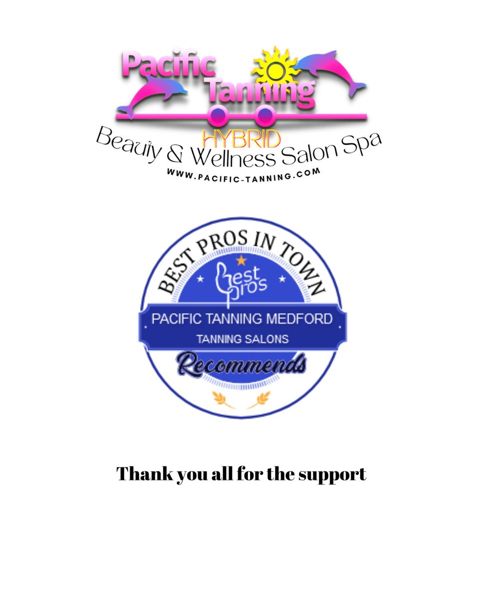 bradpblair's tweet image. 🐬 𝙏𝙝𝙖𝙣𝙠 𝙔𝙤𝙪 𝘼𝙡𝙡 𝙛𝙤𝙧 𝙩𝙝𝙚 𝙎𝙪𝙥𝙥𝙤𝙧𝙩 👍
📍Medford 📍Selden 📍Shirley 📍Rocky Point
#bestsalon
#pacifictanning
🌐 PACIFIC-TANNING.com