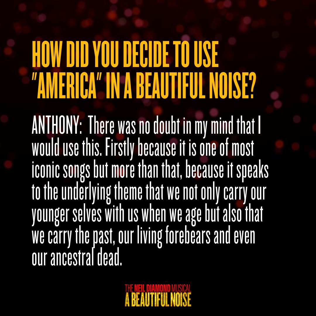 beautifulnoise's tweet photo. To conclude #AmericaWeek, we asked book writer Anthony McCarten to share his insight for choosing to include "America" in #ABeautifulNoise and what that process looked like for him.
🎟️: https://t.co/jfJzheyAFU https://t.co/2AgsVhuKA4