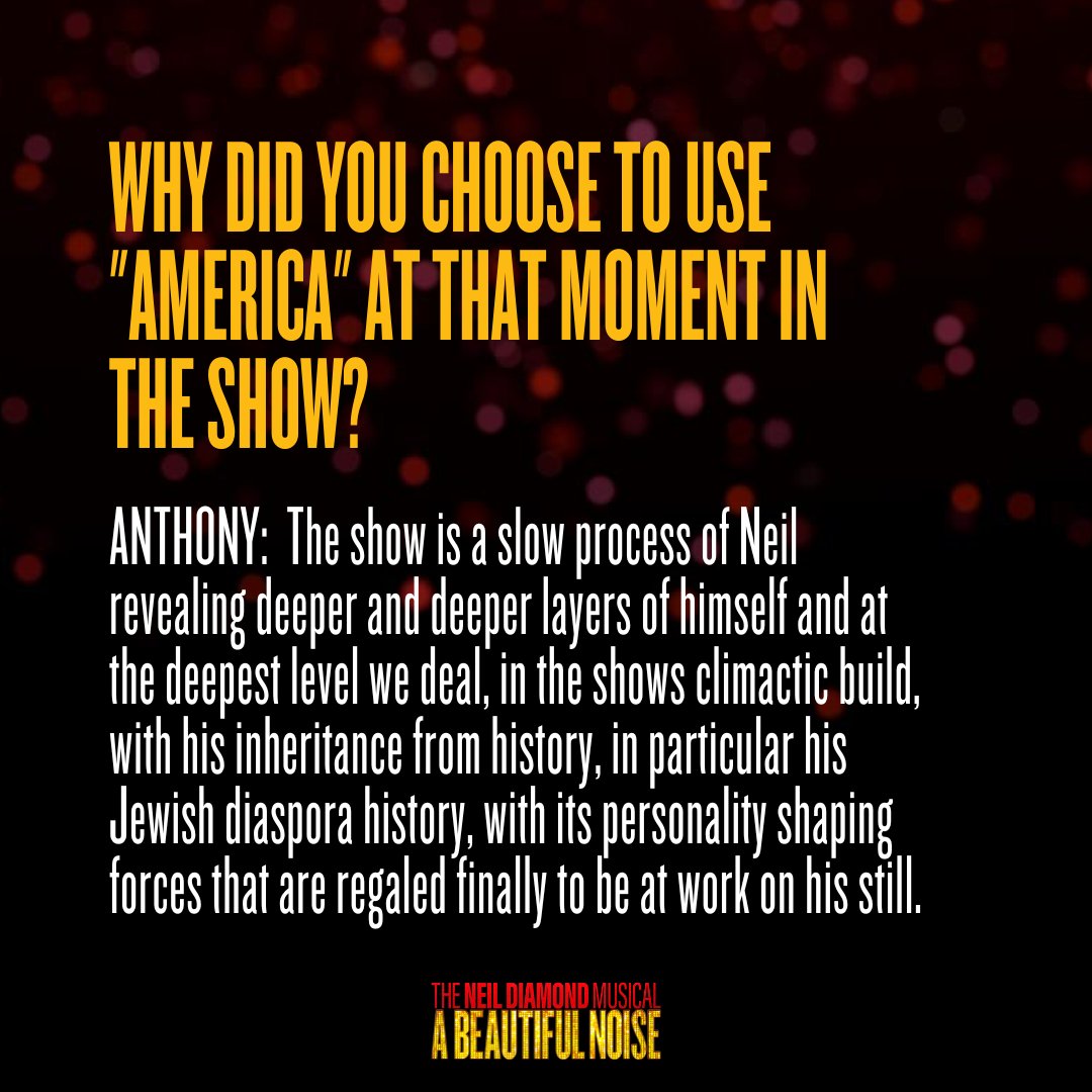 beautifulnoise's tweet photo. To conclude #AmericaWeek, we asked book writer Anthony McCarten to share his insight for choosing to include "America" in #ABeautifulNoise and what that process looked like for him.
🎟️: https://t.co/jfJzheyAFU https://t.co/2AgsVhuKA4