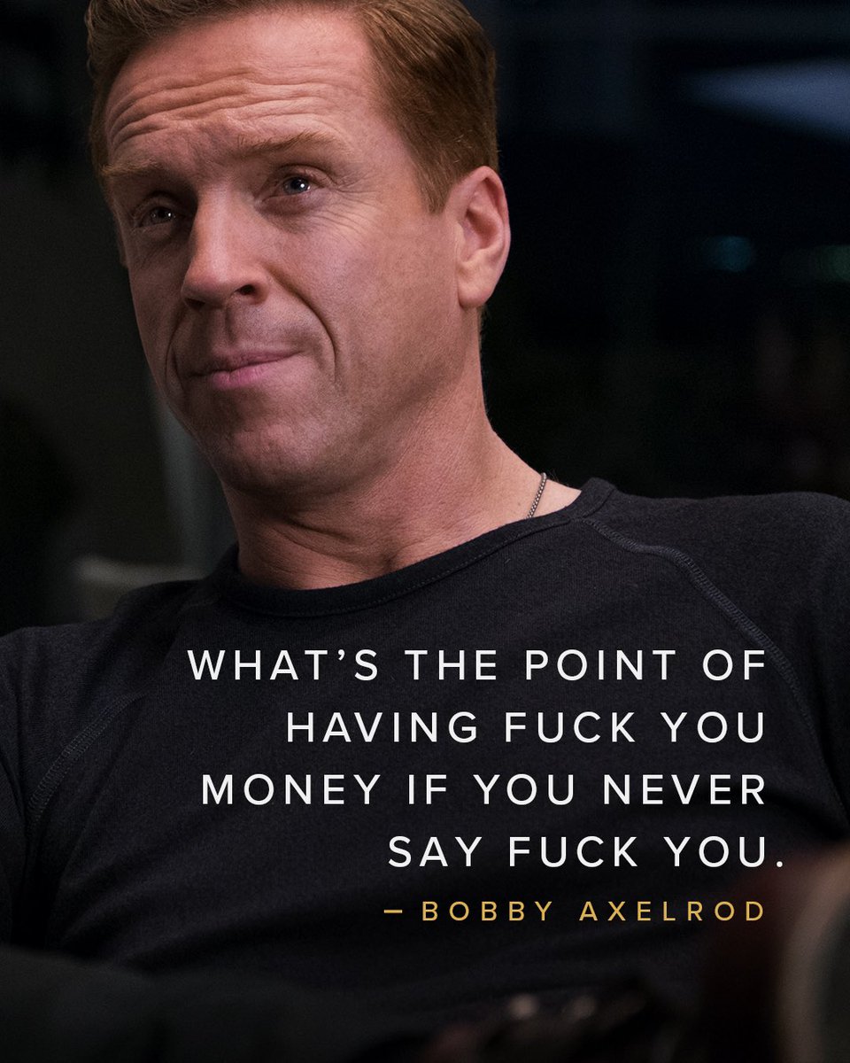 SHO_Billions's tweet photo. Presenting: Bobby "Fuck You" Axelrod #Billions https://t.co/mMRlaEQ57H