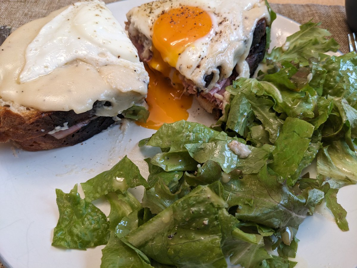 LysergCooks's tweet photo. Croque Madame https://t.co/eSzQGU5rip