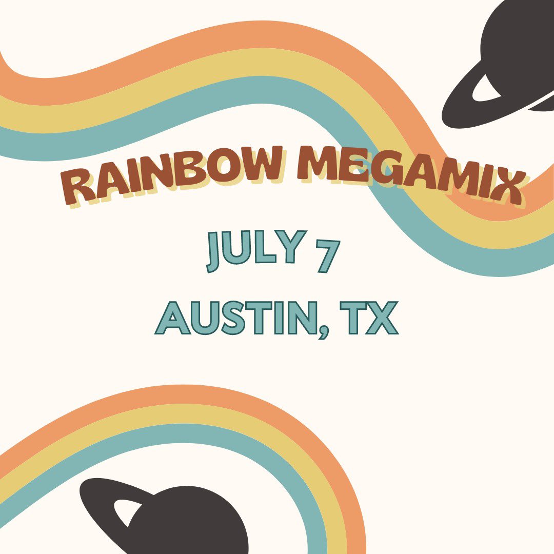 rainbowmegamix's tweet photo. Louis plays his second TX show in #FITFWTAustin tonight and #rainbowmegamix is once again ready for him to take the stage! There will be 3 volunteers tonight with flags, but as always there won’t be enough for everyone, so please bring your own when possible. Happy dancing! https://t.co/EaxdNlyIt6