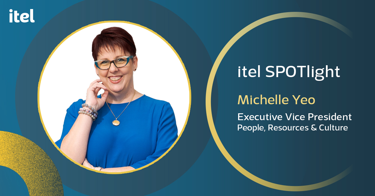 Meet Michelle! Our Executive Vice President of People, Resources &amp; Culture (PRC). Learn more about her and the exciting projects and innovations she has planned for YOU, our itelers: itelinternational.com/.../itel-spotl…