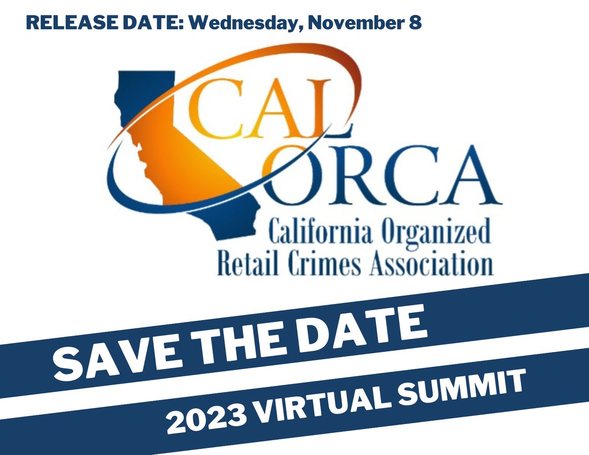 SAVE THE DATE! Cal-ORCA's exclusive 2023 Virtual Summit is coming later this year, on Wed., November 8. Stay tuned for details! Follow us HERE and check our website for up to date info as it is available. Interested in participating? Contact us at cal-orca.org/contact/ #CalORCA
