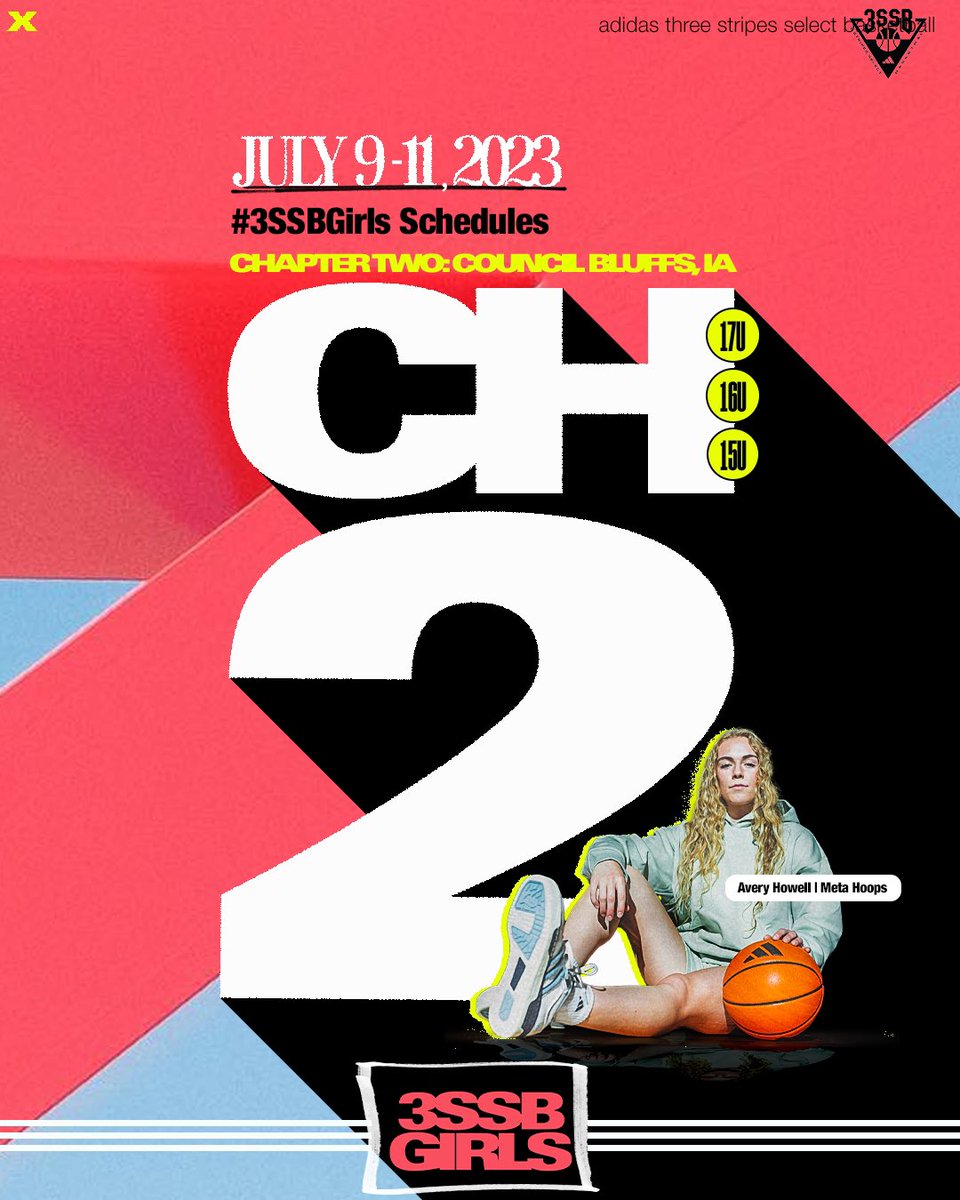 3Stripes Select Basketball Girls Circuit (@3ssbgcircuit) on Twitter photo ๐๐ก๐๐ฉ๐ญ๐๐ซ ๐ ๐๐ฆ๐๐ก๐ | ๐๐จ๐ฎ๐ง๐๐ข๐ฅ ๐๐ฅ๐ฎ๐๐๐ฌ
๐๐๐, ๐๐๐, ๐๐๐ ๐๐๐ก๐๐๐ฎ๐ฅ๐๐ฌ
๐๏ธ July 9-11, 2023
๐๏ธ Iowa West Field House
#3SSBGirls | <a href="/adidasHoops/">adidas Basketball</a>
Check Out The Schedules โก๏ธ bit.ly/3pDlVD3 ๐๐ก๐๐ฉ๐ญ๐๐ซ ๐ ๐๐ฆ๐๐ก๐ | ๐๐จ๐ฎ๐ง๐๐ข๐ฅ ๐๐ฅ๐ฎ๐๐๐ฌ
๐๐๐, ๐๐๐, ๐๐๐ ๐๐๐ก๐๐๐ฎ๐ฅ๐๐ฌ
๐๏ธ July 9-11, 2023
๐๏ธ Iowa West Field House
#3SSBGirls | <a href="/adidasHoops/">adidas Basketball</a>
Check Out The Schedules โก๏ธ bit.ly/3pDlVD3
