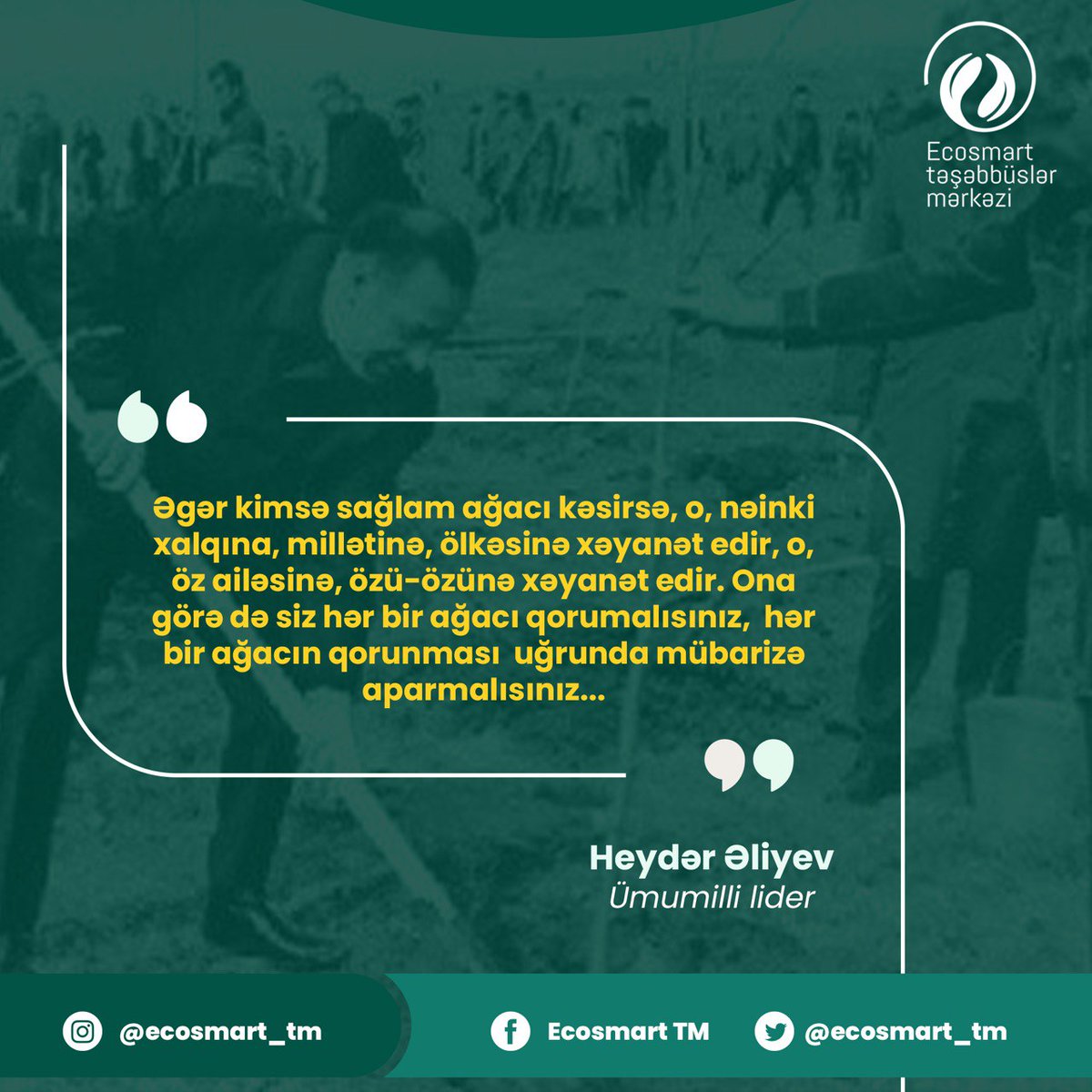 #HeydərƏliyev100 #ÜmummilliLider #heydərəliyev #heydərəliyevi̇li #EcoSmart #gələcəküçün #forthefuture