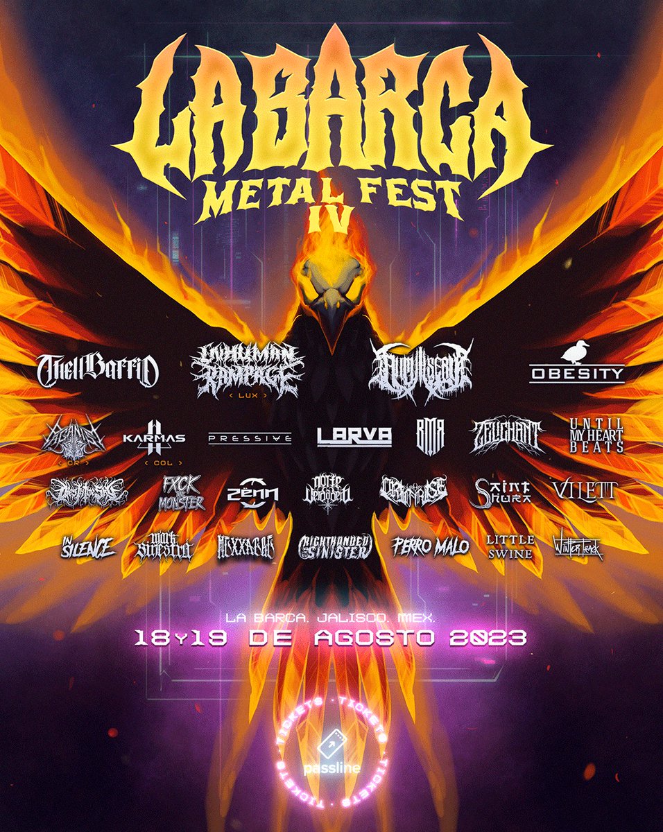 próximo concierto en la barca jalisco #metalfamily  #metalalternativo #metalmexa #sn50