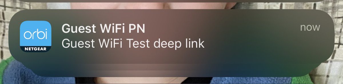 BobbyZoppelt's tweet photo. @NETGEAR I’m getting multiple push alerts from the Orbi app on iOS that seem suspicious. Can you verify this is intentional? https://t.co/1qVmivmyhU