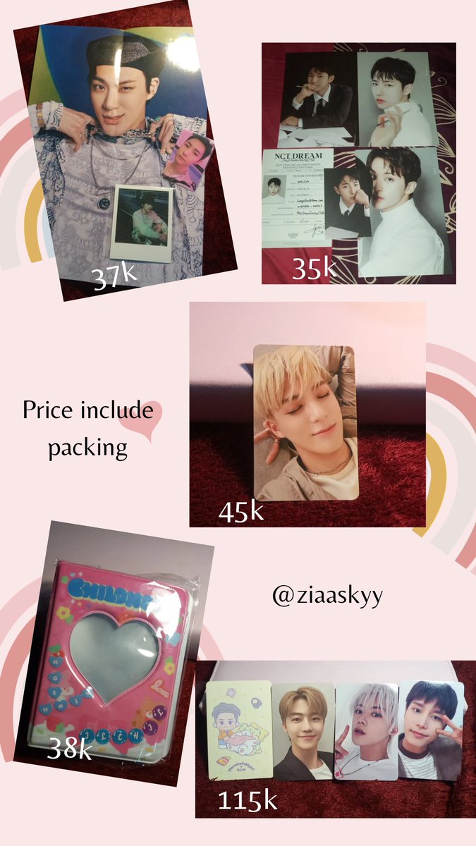 Sale photocard nct
*MULAI DARI HARGA 35K-115K
🏡Kalimantan Tengah
More info? Dm please❤
Langsung co? Atau cek ongkir?
⬇️
shopee.co.id/ziaaskyy