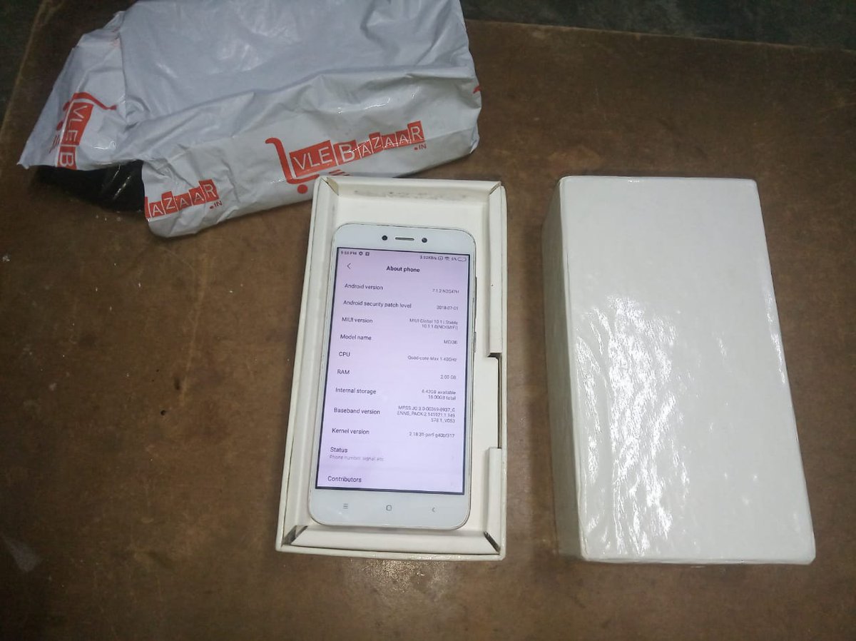 tejabytes's tweet photo. @vlebazaar_in This is regarding my order id: 2216401, I ordered redmi 5a 32gb, 3gb grey color version, they sent me 2gb, 16gb gold color version that too after taking one month, #vlebazaar cheating indians, process my return, give my money back https://t.co/JDeQO9cO0v